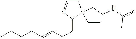 1-[2-(Acetylamino)ethyl]-1-ethyl-2-(3-octenyl)-3-imidazoline-1-ium