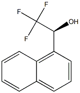 (S)-2,2,2-Trifluoro-1-(1-naphtyl)ethanol Structure