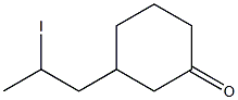 3-(2-Iodopropyl)cyclohexan-1-one