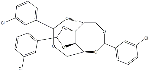 1-O,5-O:2-O,6-O:3-O,4-O-Tris(3-chlorobenzylidene)-D-glucitol