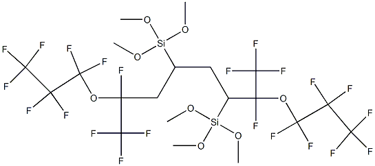 1,1,1,2,7,8,8,8-Octafluoro-3,5-bis(trimethoxysilyl)-2,7-bis(heptafluoropropoxy)octane