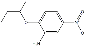 2-sec-Butoxy-5-nitroaniline Structure