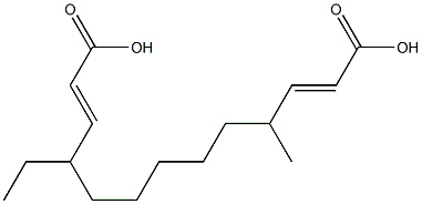 Diacrylic acid 2,8-decanediyl ester Structure