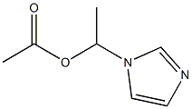 1-(1H-Imidazole-1-yl)ethanol acetate Structure