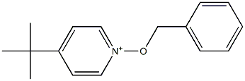 4-tert-Butyl-1-(benzyloxy)pyridin-1-ium Structure