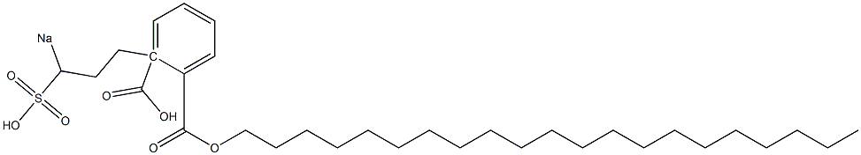 Phthalic acid 1-henicosyl 2-(3-sodiosulfopropyl) ester|