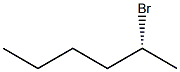 [R,(-)]-2-Bromohexane Struktur