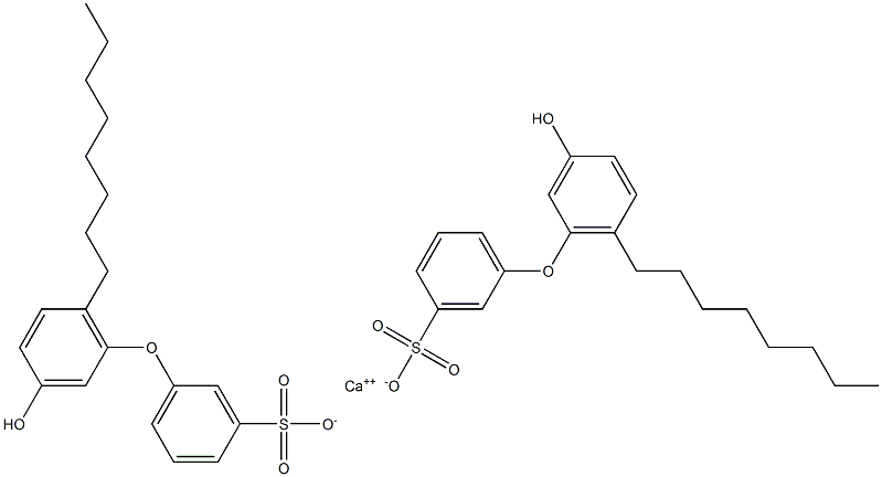 Bis(3'-hydroxy-6'-octyl[oxybisbenzene]-3-sulfonic acid)calcium salt