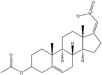 3-Acetoxy-17-(nitromethylene)androst-5-ene