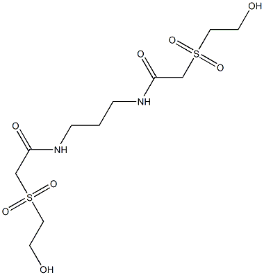 2,2'-Bis(2-hydroxyethylsulfonyl)[N,N'-trimethylenebisacetamide]