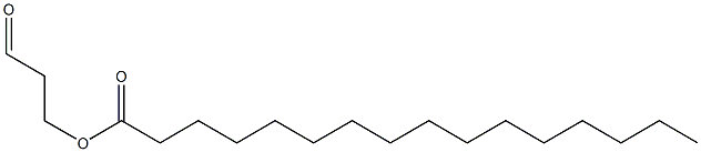 Palmitic acid 3-oxopropyl ester