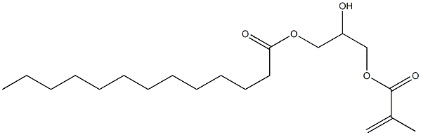 1,2,3-Propanetriol 1-methacrylate 3-tridecanoate