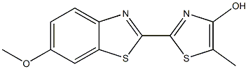 2-(6-Methoxy-2-benzothiazolyl)-5-methylthiazol-4-ol
