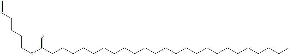 Pentacosanoic acid 5-hexenyl ester Struktur