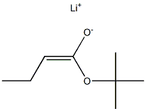 リチウム1-(tert-ブトキシ)-1-ブテン-1-オラート 化学構造式
