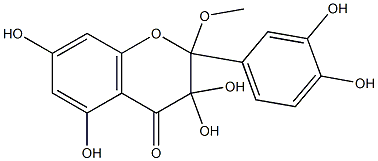 2-Methoxy-3,3,3',4',5,7-hexahydroxyflavanone