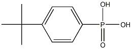4-tert-Butylphenylphosphonic acid Struktur