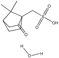 (±)-10-樟脑磺酸 一水合物, , 结构式