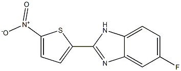 5-Fluoro-2-[5-nitrothiophen-2-yl]-1H-benzimidazole