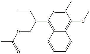 1-Acetoxy-2-butyl-3-methyl-4-methoxynaphthalene