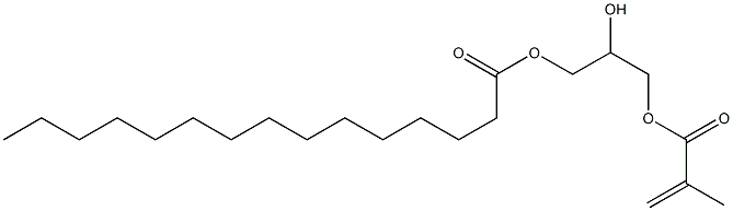 1,2,3-Propanetriol 1-methacrylate 3-pentadecanoate