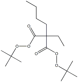 Heptane-3,3-di(peroxycarboxylic acid)di-tert-butyl ester Structure