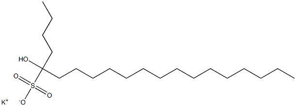 5-Hydroxyicosane-5-sulfonic acid potassium salt