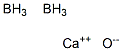 二(三酸化二ほう素)酸化カルシウム 化学構造式