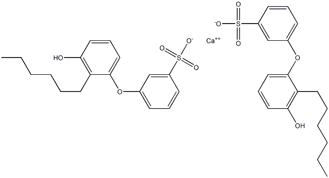 Bis(3'-hydroxy-2'-hexyl[oxybisbenzene]-3-sulfonic acid)calcium salt