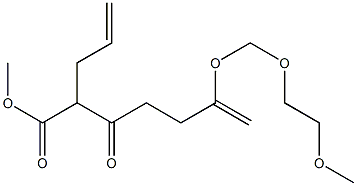 6-[(2-Methoxyethoxy)methoxy]-2-(2-propenyl)-3-oxo-6-heptenoic acid methyl ester