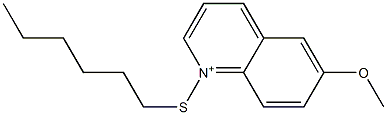 1-Hexylthio-6-methoxyquinolinium