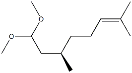 (3R)-3,7-Dimethyl-6-octenal dimethyl acetal