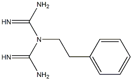 3-フェネチルビグアニド 化学構造式