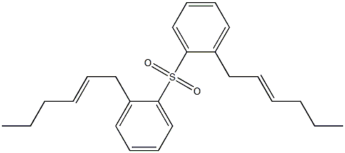 [(E)-2-Hexenyl]phenyl sulfone Structure