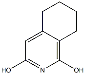 5,6,7,8-テトラヒドロ-1,3-イソキノリンジオール 化学構造式