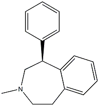 (5S)-2,3,4,5-Tetrahydro-3-methyl-5-phenyl-1H-3-benzazepine