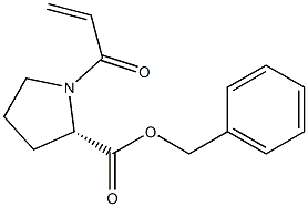 (2S)-1-Acryloylpyrrolidine-2-carboxylic acid benzyl ester Struktur