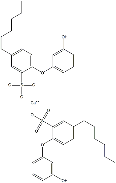 Bis(3'-hydroxy-4-hexyl[oxybisbenzene]-2-sulfonic acid)calcium salt