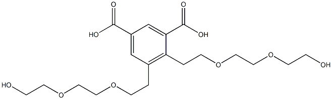 4,5-Bis(8-hydroxy-3,6-dioxaoctan-1-yl)isophthalic acid