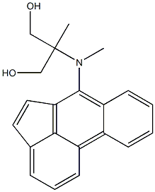 2-[(Acephenanthrylen-6-yl)methylamino]-2-methyl-1,3-propanediol Structure