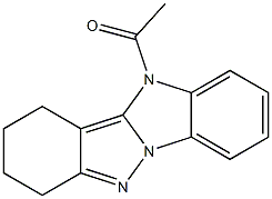 4-Acetyl-2,3-tetramethylene-4H-pyrazolo[1,5-a]benzimidazole