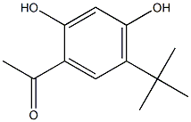 5'-tert-Butyl-2',4'-dihydroxyacetophenone Structure