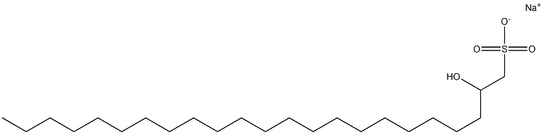 2-Hydroxytricosane-1-sulfonic acid sodium salt