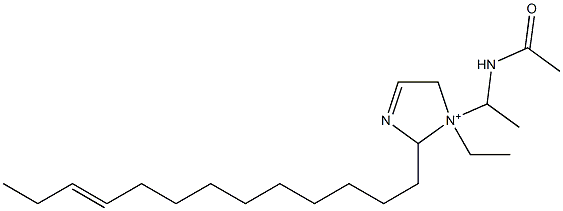 1-[1-(Acetylamino)ethyl]-1-ethyl-2-(10-tridecenyl)-3-imidazoline-1-ium