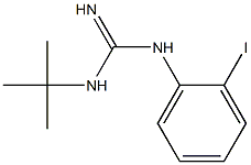 1-tert-Butyl-3-(2-iodophenyl)guanidine Structure