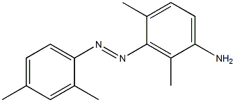 3-(2,4-Xylylazo)-2,4-dimethylbenzenamine Struktur