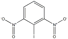 2,6-ジニトロ-1-ヨードベンゼン 化学構造式