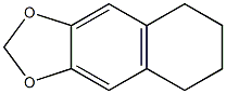 1,2,3,4-Tetrahydro-6,7-methylenedioxynaphthalene Structure