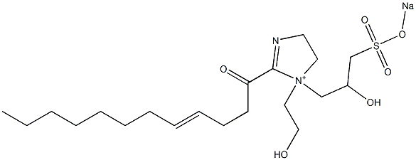 1-(2-Hydroxyethyl)-1-[2-hydroxy-3-(sodiooxysulfonyl)propyl]-2-(4-dodecenoyl)-2-imidazoline-1-ium