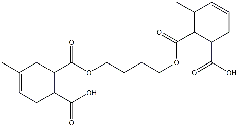 2-[4-(2-Carboxy-5-methyl-4-cyclohexenylcarbonyloxy)butoxycarbonyl]-3-methyl-4-cyclohexene-1-carboxylic acid|